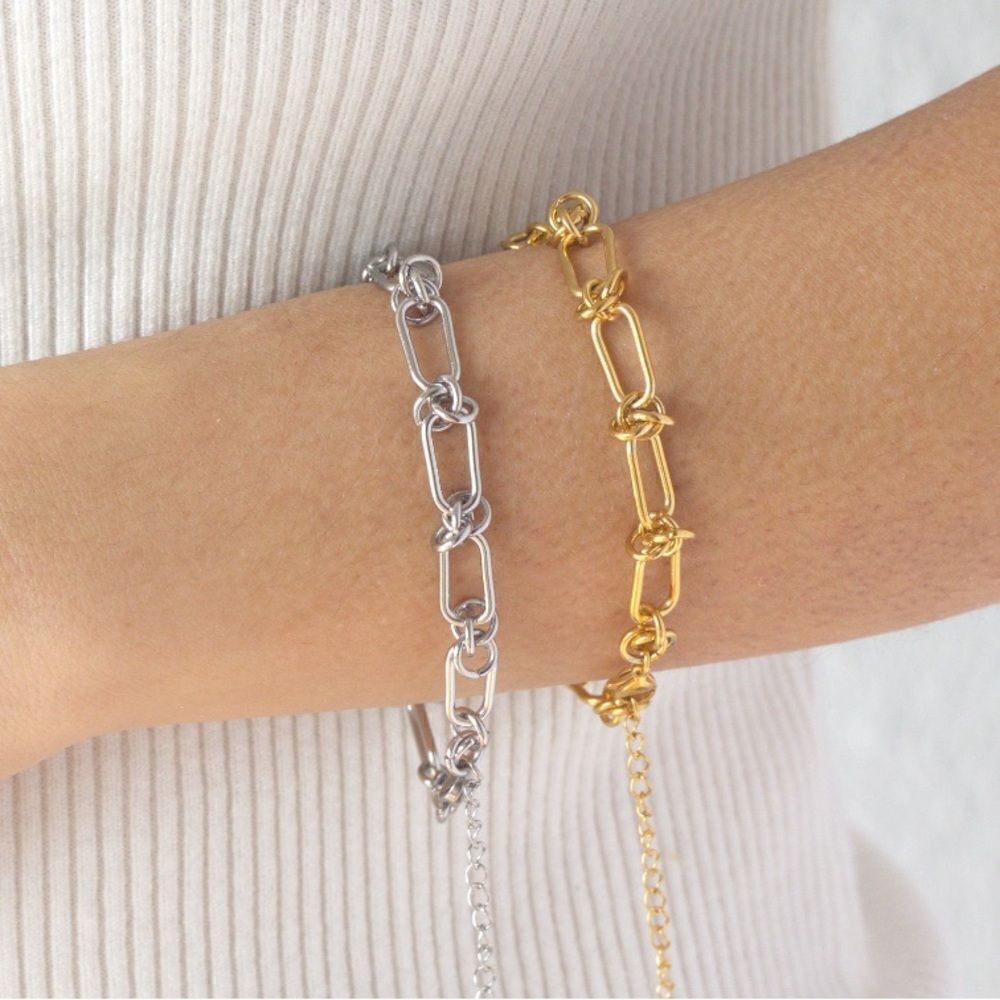 Link chain bracelet #755